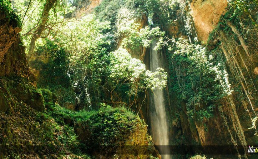 Nemouta waterfalls in Olympia